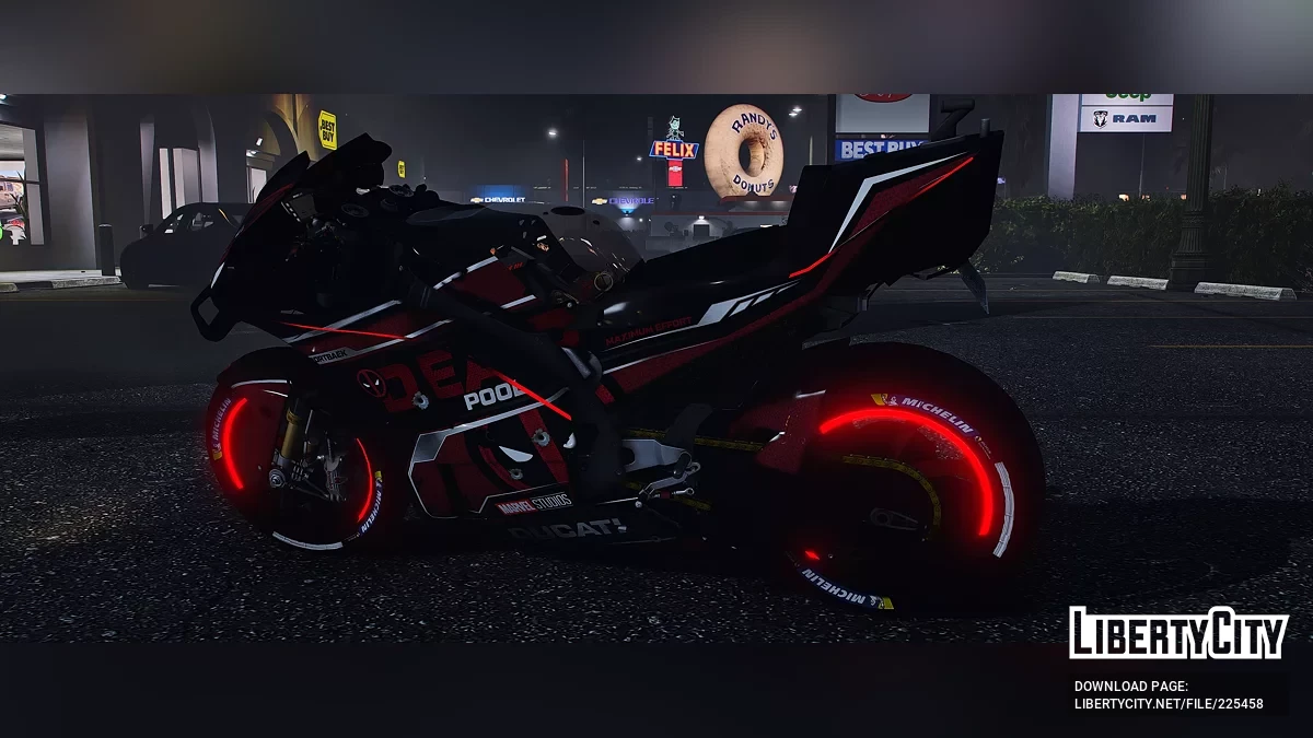 Ducati Desmosedici Deadpool / GTA 5