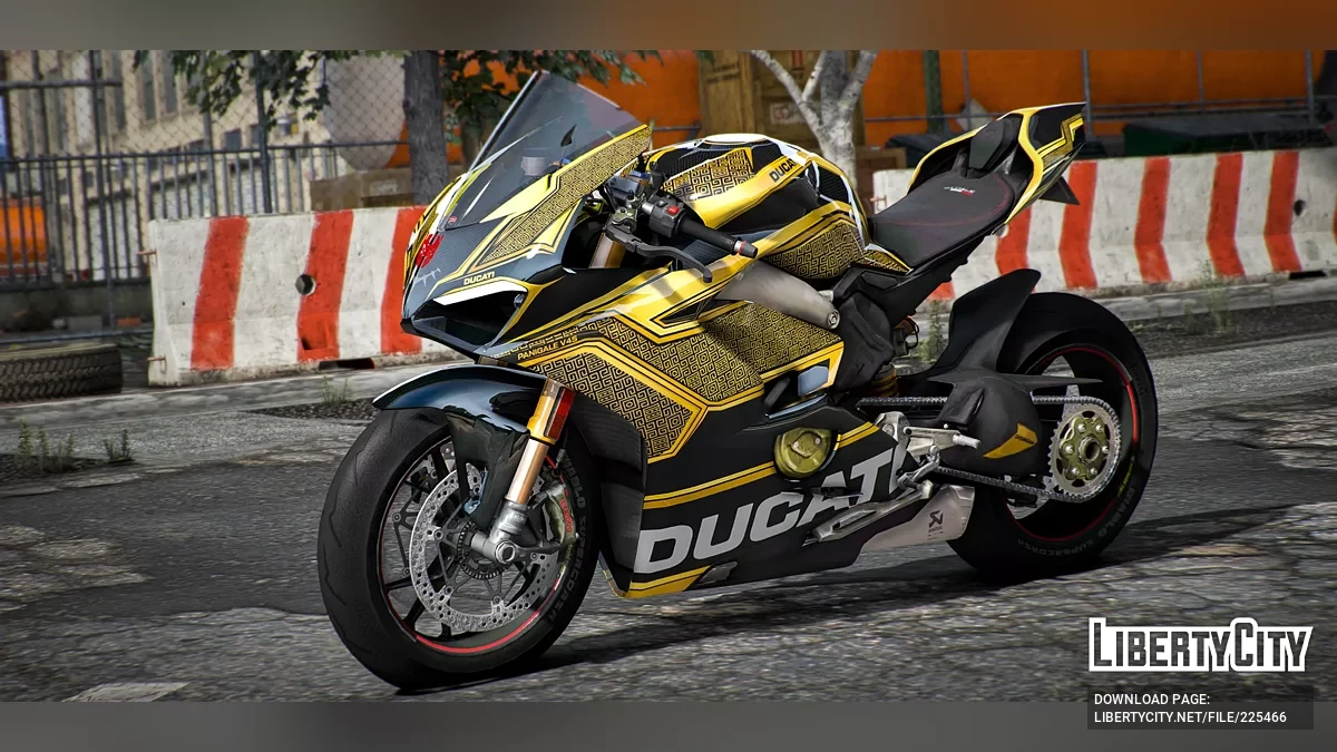 Ducati V4S Black Panther Gold Edition / GTA 5