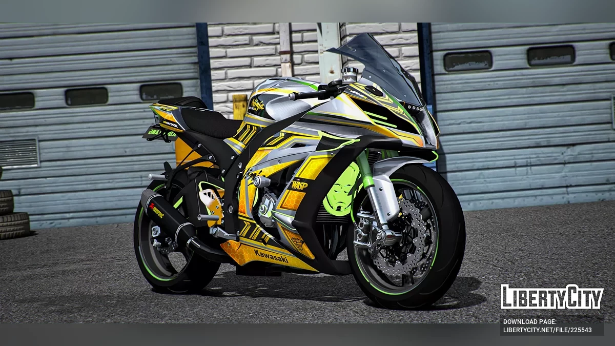 KAWASAKI ZX-10R 2014 X Ant-Man / GTA 5