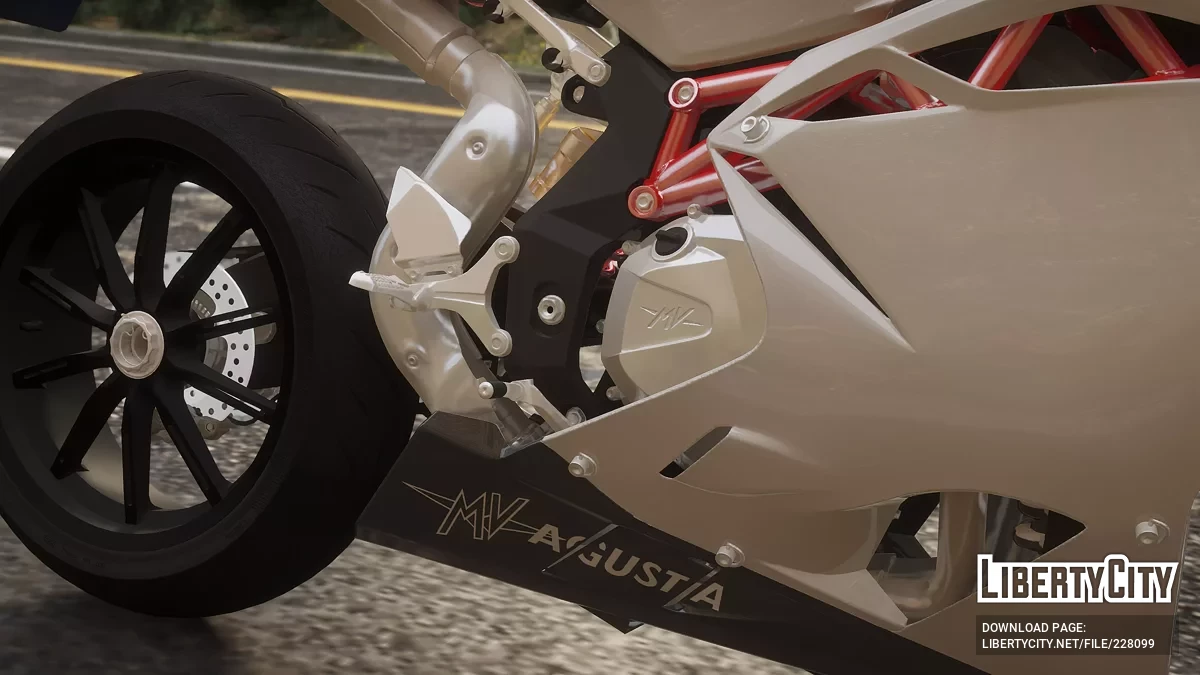 2019 MV Agusta F4 [Дополнение | Только для улучшенной версии] 1.5 / GTA 5