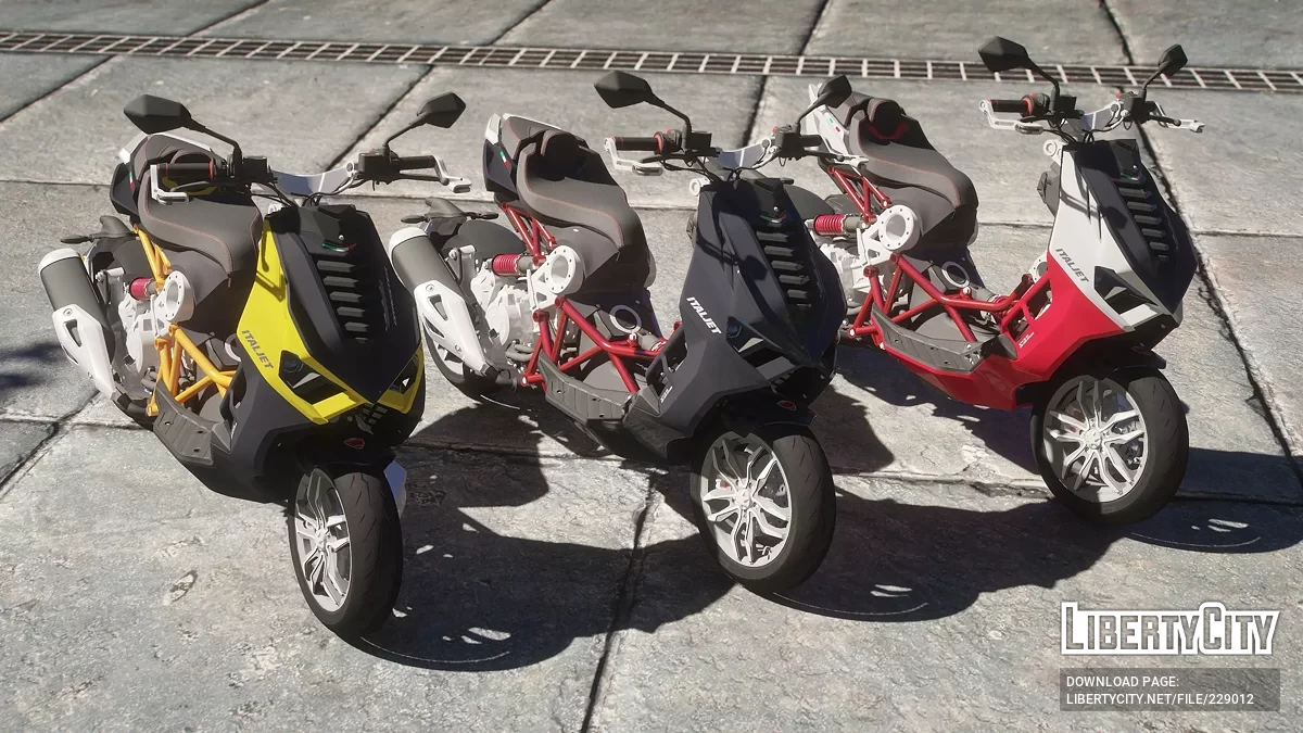 2022 Italjet Dragster 200 v1.0 / GTA 5