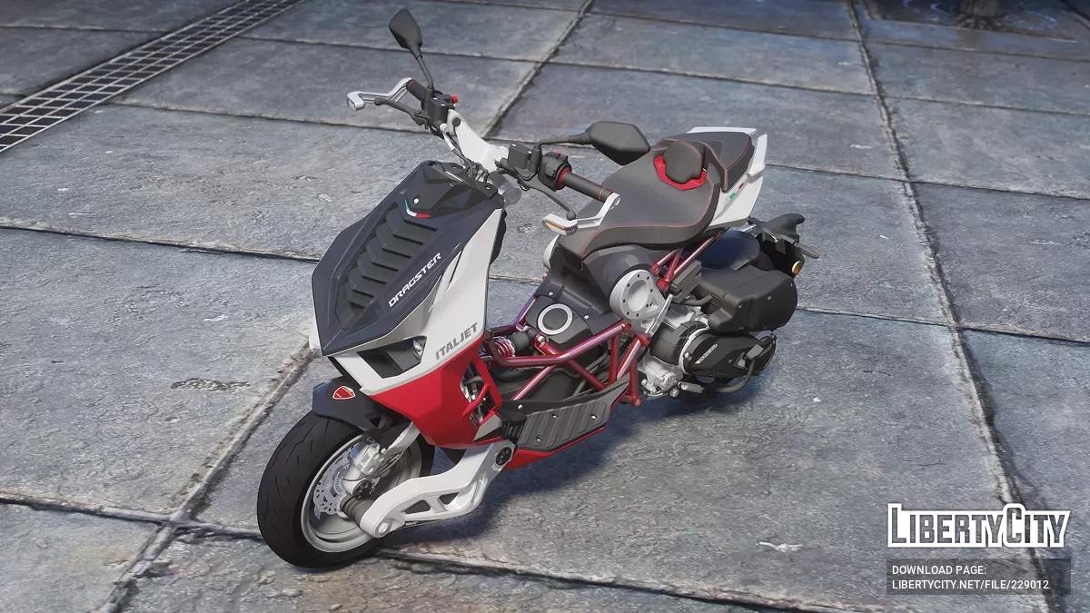 2022 Italjet Dragster 200 v1.0 / GTA 5