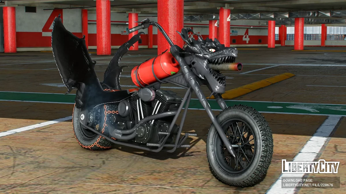 Dragon Bike Flame / GTA 5