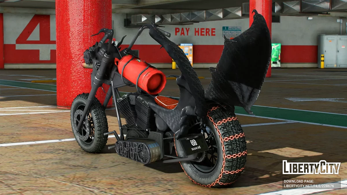 Dragon Bike Flame / GTA 5