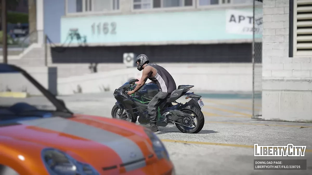 Kawasaki Ninja H2 / GTA 5