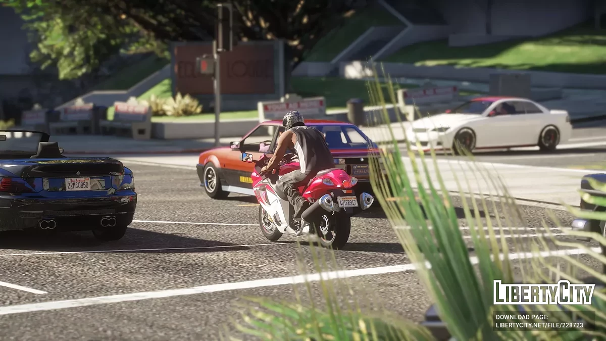 Suzuki Hayabusa GSX1300 2015 / GTA 5