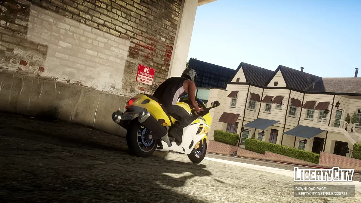 Suzuki Hayabusa GSX1300 2015 / GTA 5
