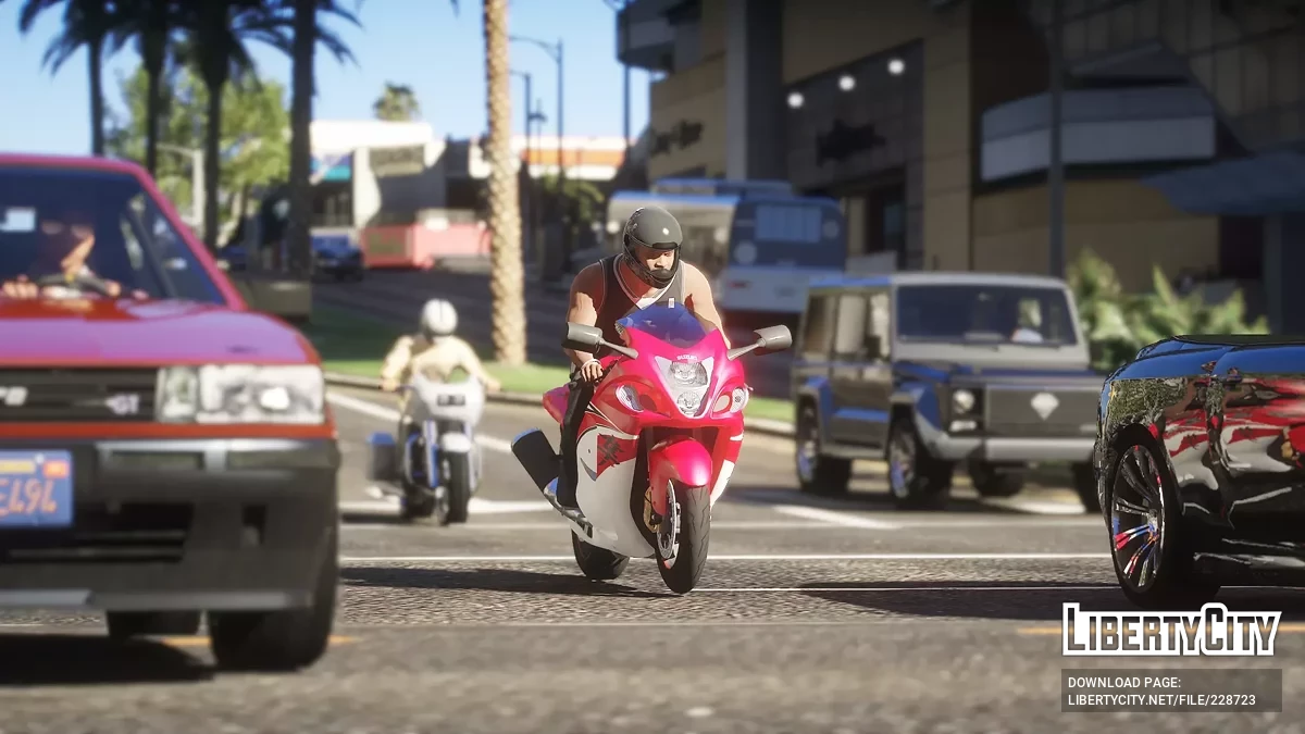 Suzuki Hayabusa GSX1300 2015 / GTA 5