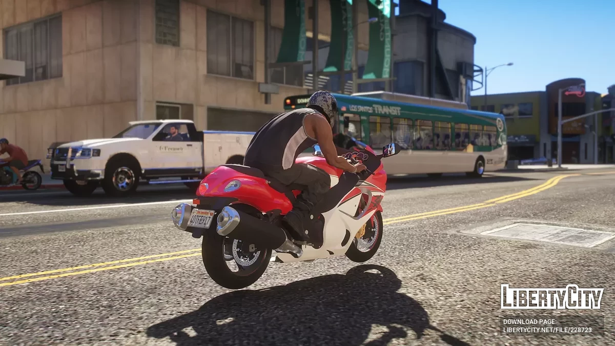 Suzuki Hayabusa GSX1300 2015 / GTA 5