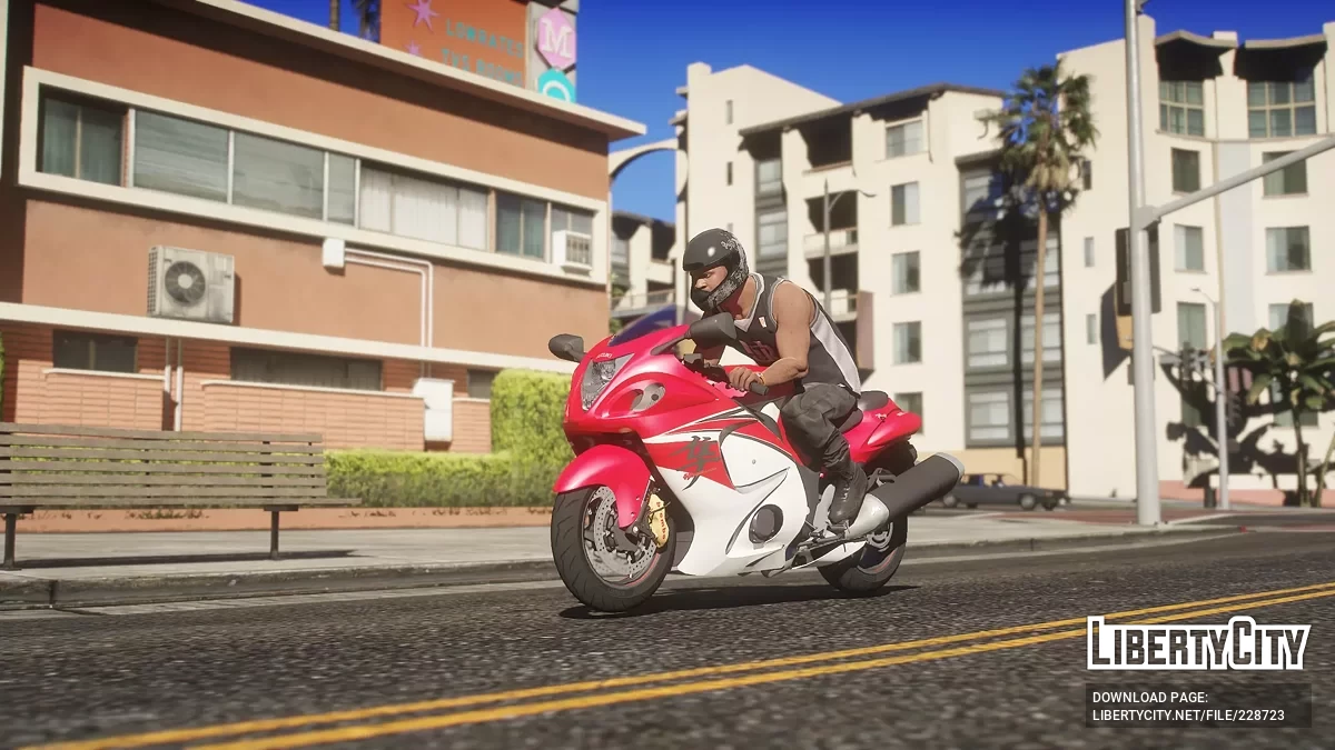 Suzuki Hayabusa GSX1300 2015 / GTA 5
