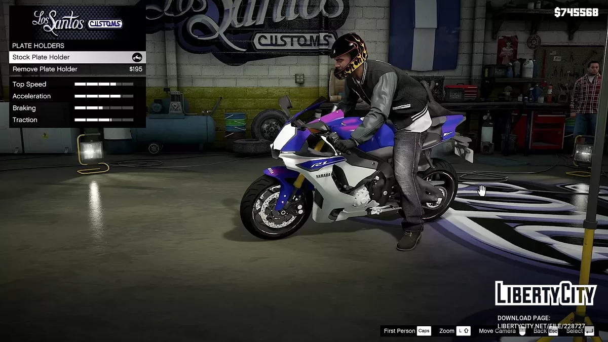 Yamaha YZF-R1 2015 / GTA 5