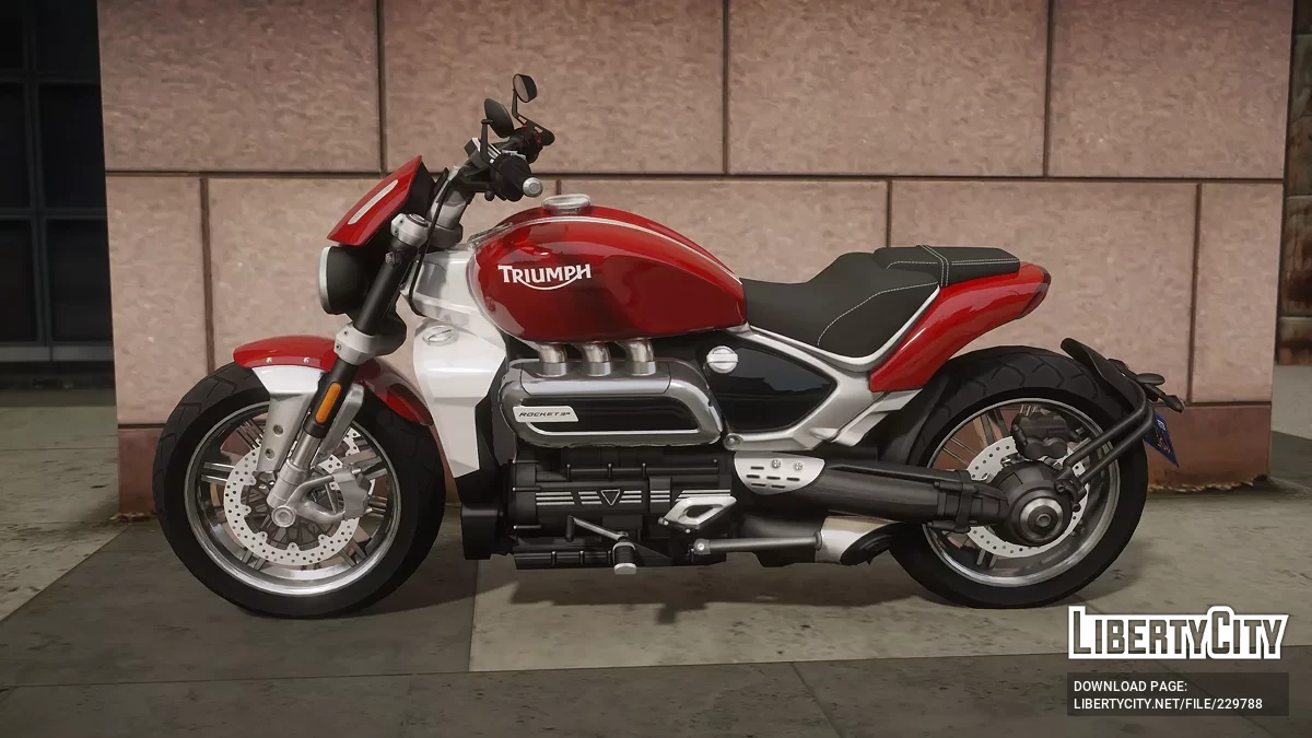 2020 Triumph Rocket 3 R v1.0 / GTA 5