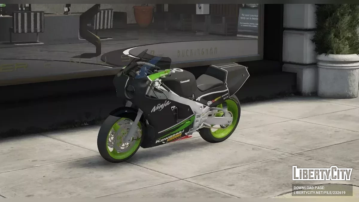 Kawasaki ZX-R 750 1989 v1.0 / GTA 5