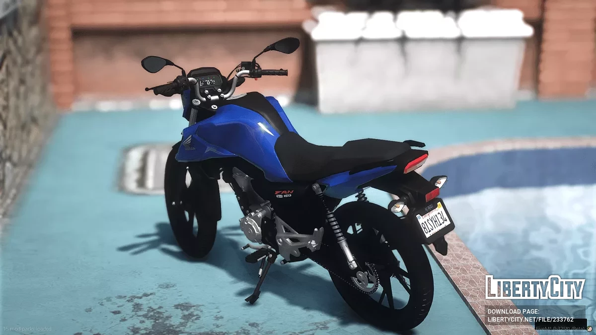 Honda CG Fan 160 2025 v1.0 / GTA 5