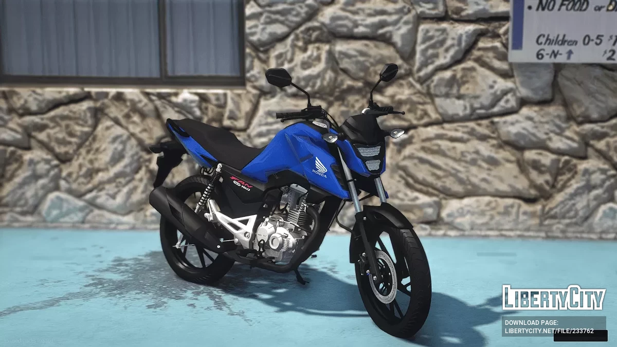 Honda CG Fan 160 2025 v1.0 / GTA 5