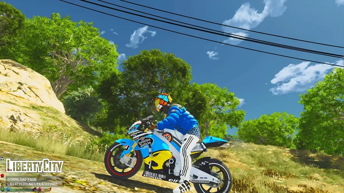 Honda RC213V GP v1.0 / GTA 5