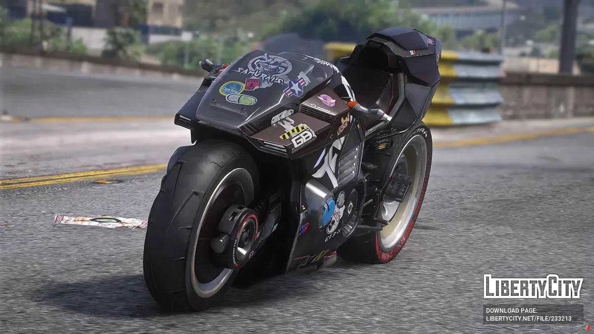 Yaiba CT 3X Cyberpunk Bike / GTA 5