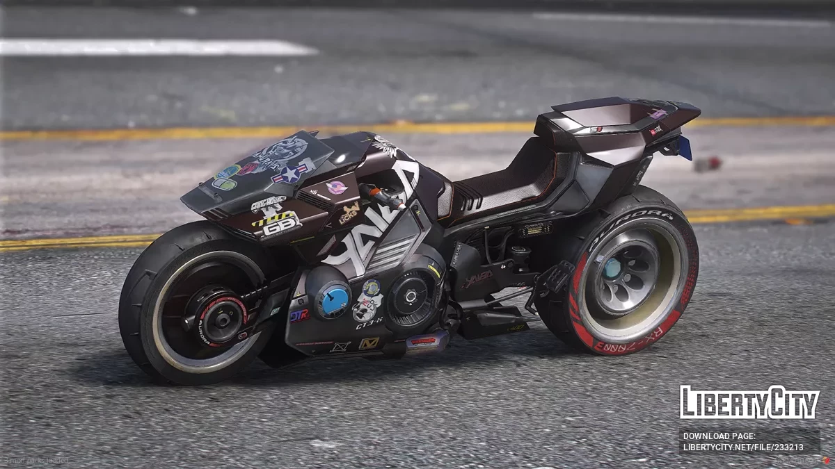 Yaiba CT 3X Cyberpunk Bike / GTA 5