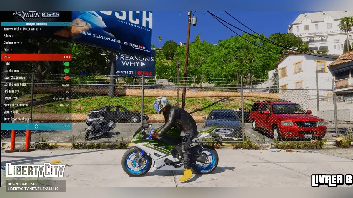 Yamaha R6 v1.0 / GTA 5