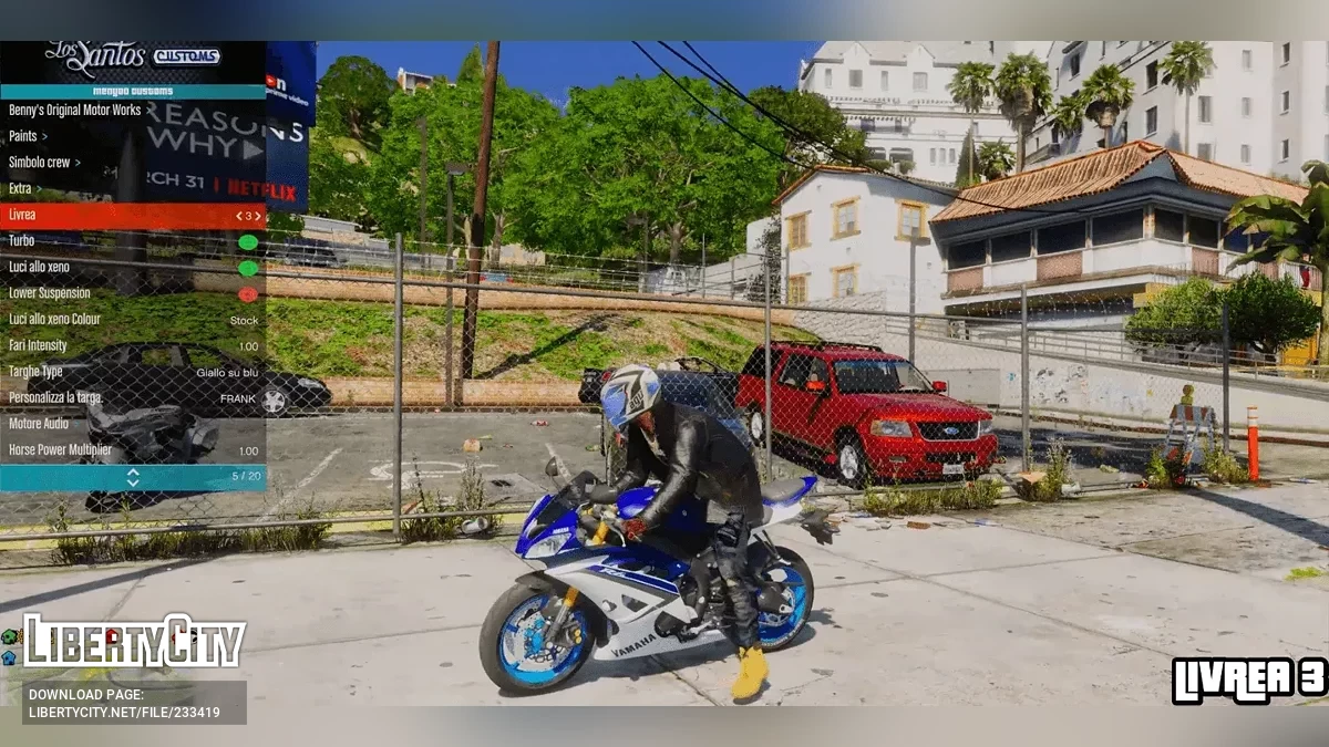 Yamaha R6 v1.0 / GTA 5