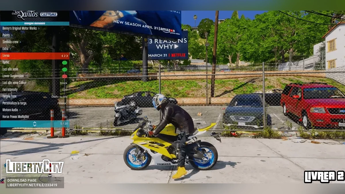 Yamaha R6 v1.0 / GTA 5