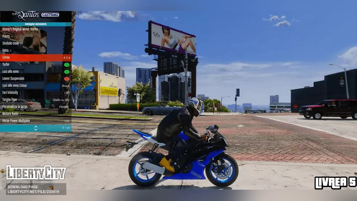 Yamaha R6 v1.0 / GTA 5