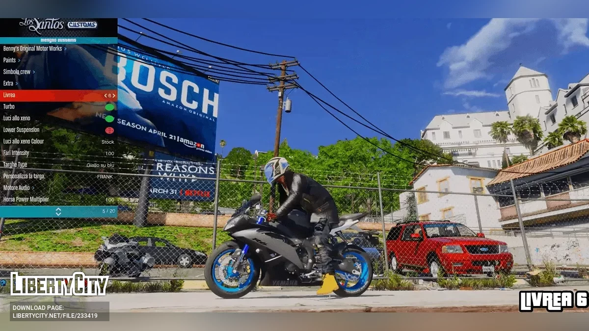 Yamaha R6 v1.0 / GTA 5