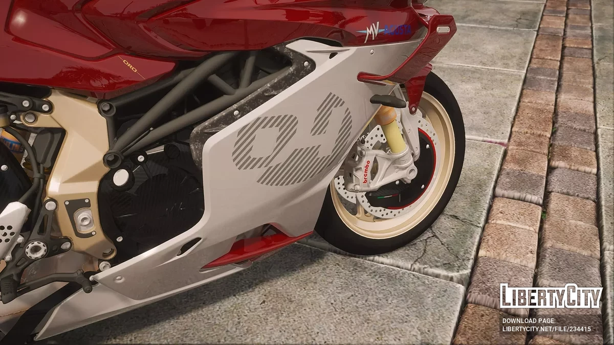 2023 MV Agusta Superveloce 1000 Serie Oro v1.0 / GTA 5