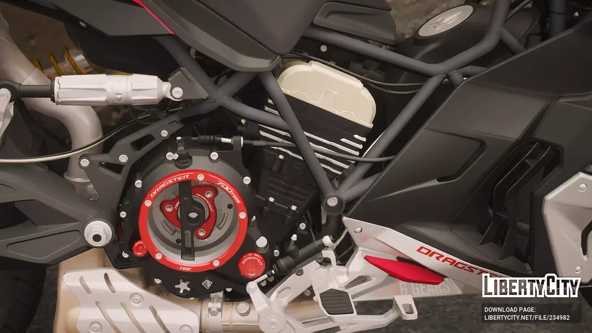 2024 Italjet Dragster 700 Twin [Add-On | Tuning] / GTA 5