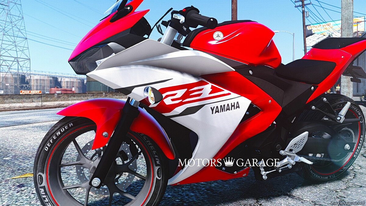 Yamaha YZF R3 для GTA 5 - Картинка #2