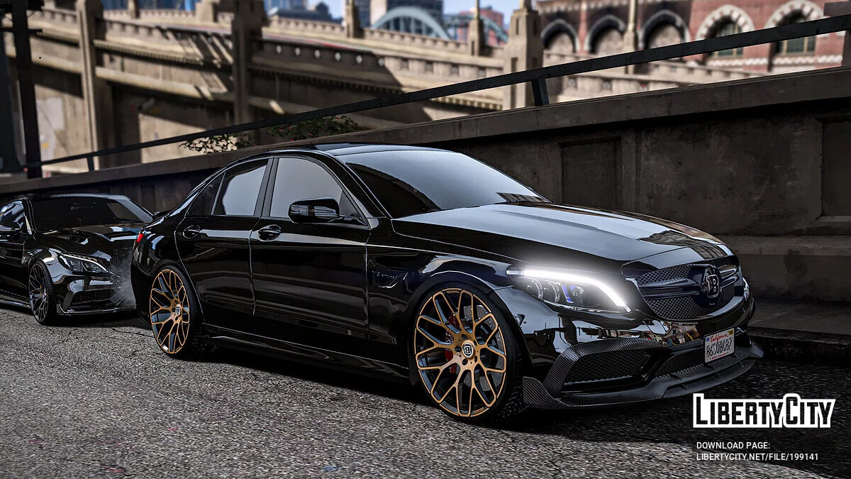 Brabus Monoblock M R22 Forged + Monoblock Y Wheel [Replace] 1.0 / GTA 5