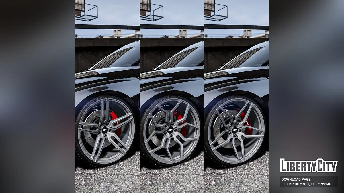 Vossen Pack 4 Wheels [Replace] / GTA 5