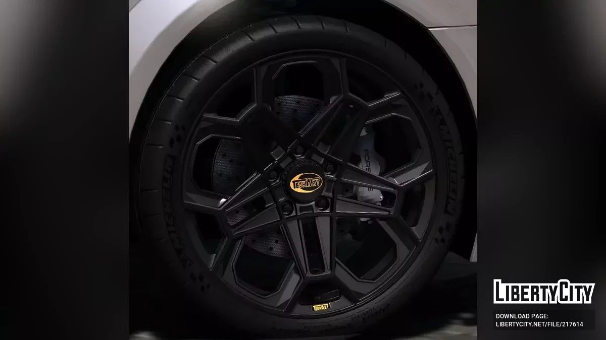 Wheel Techart Daytona 2 (Included 5 versions) / GTA 5