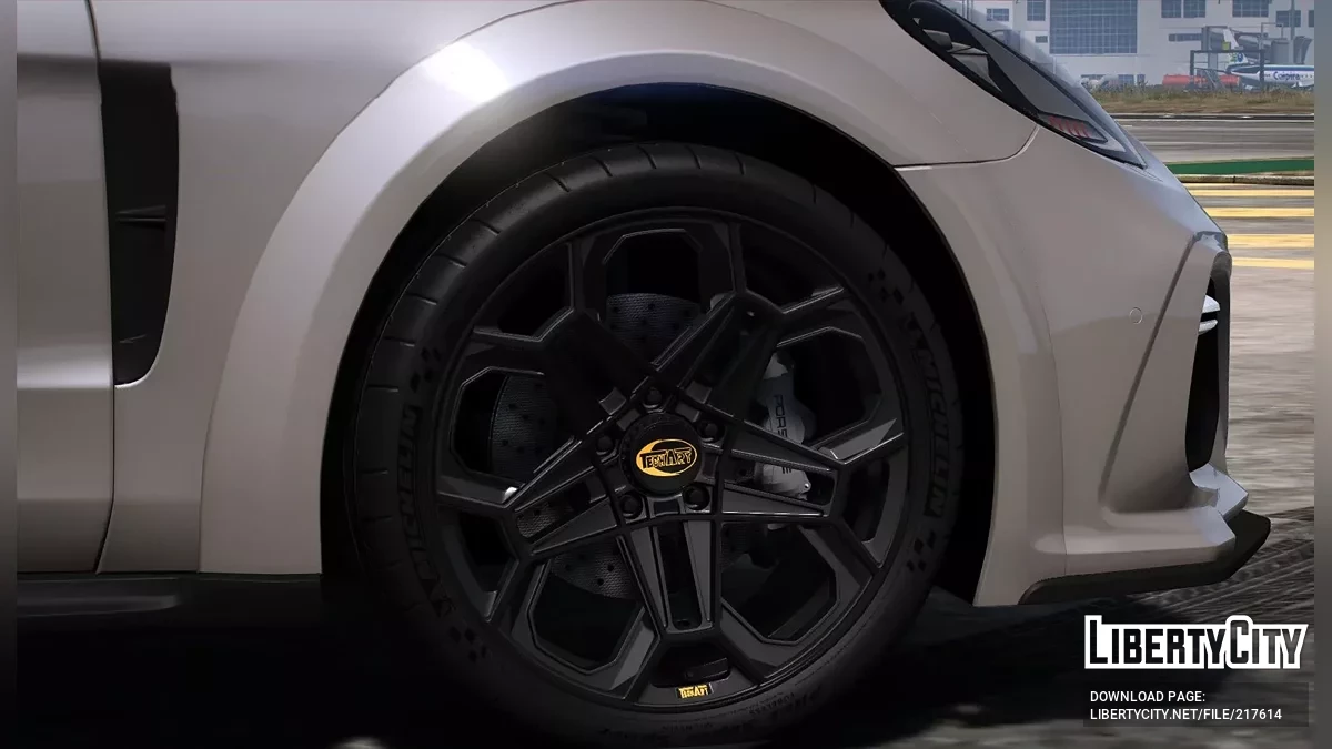 Wheel Techart Daytona 2 (Included 5 versions) / GTA 5