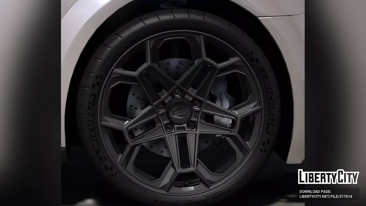 Wheel Techart Daytona 2 (Included 5 versions) / GTA 5