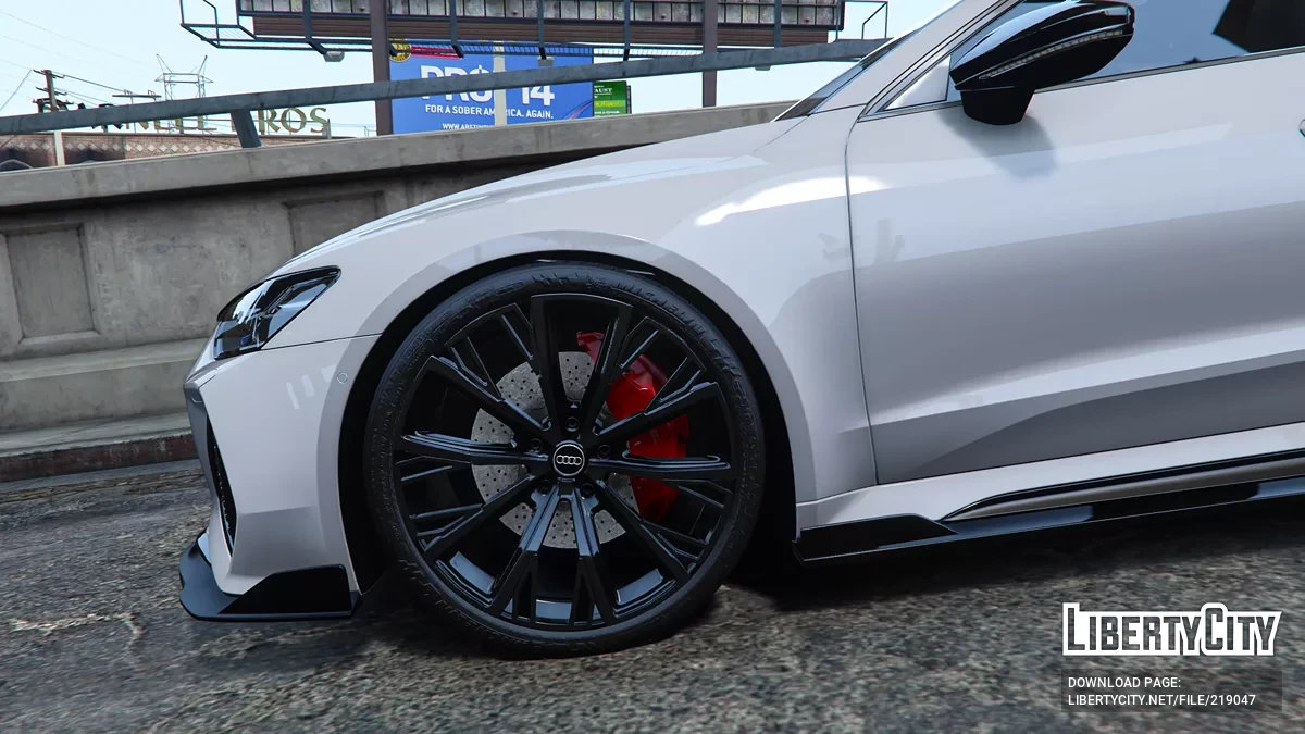 Wheel Audi A6 Sportback + Avant E-tron 2025 / GTA 5