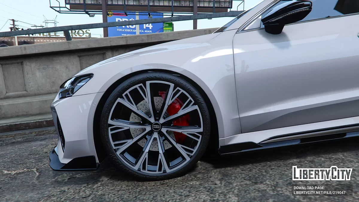 Wheel Audi A6 Sportback + Avant E-tron 2025 / GTA 5