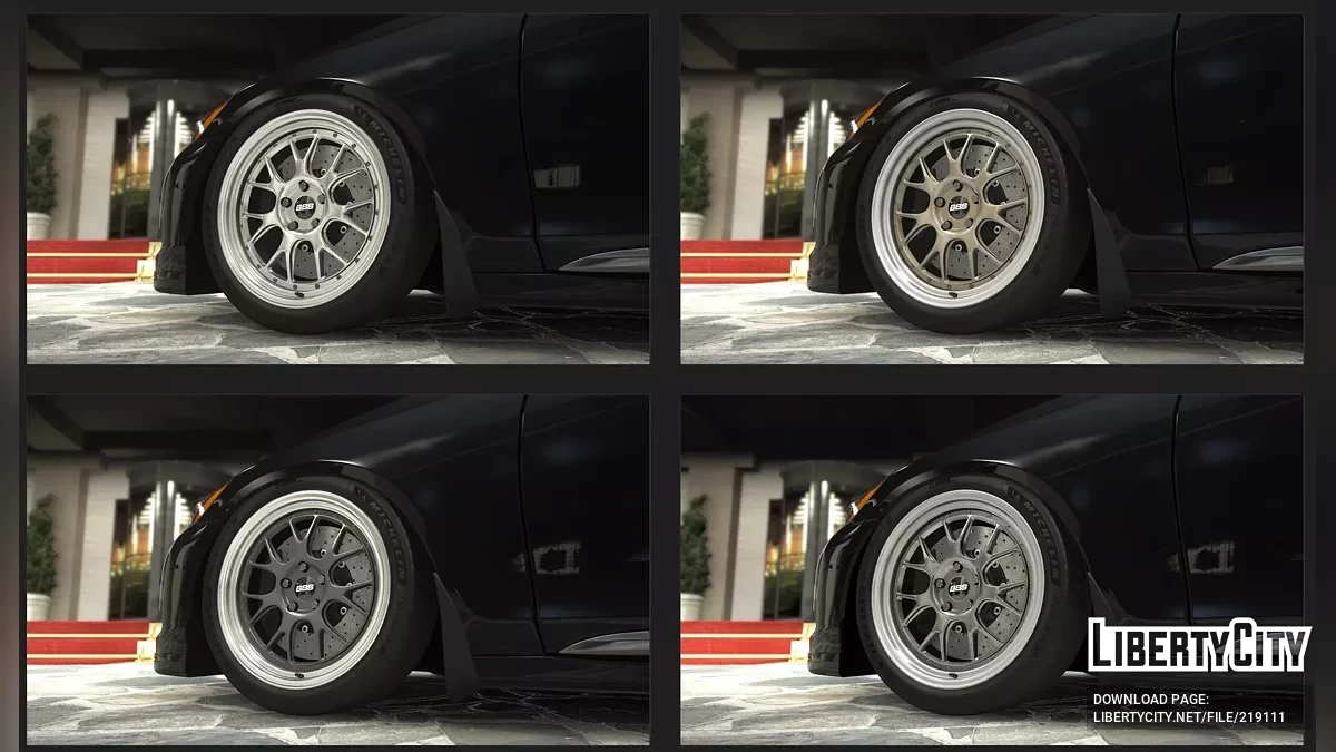 Wheel BBS LM-R v1.5 / GTA 5