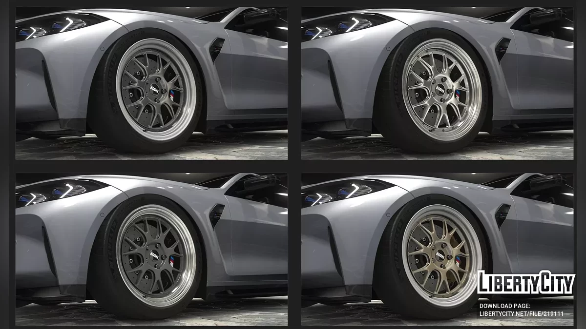 Wheel BBS LM-R v1.5 / GTA 5