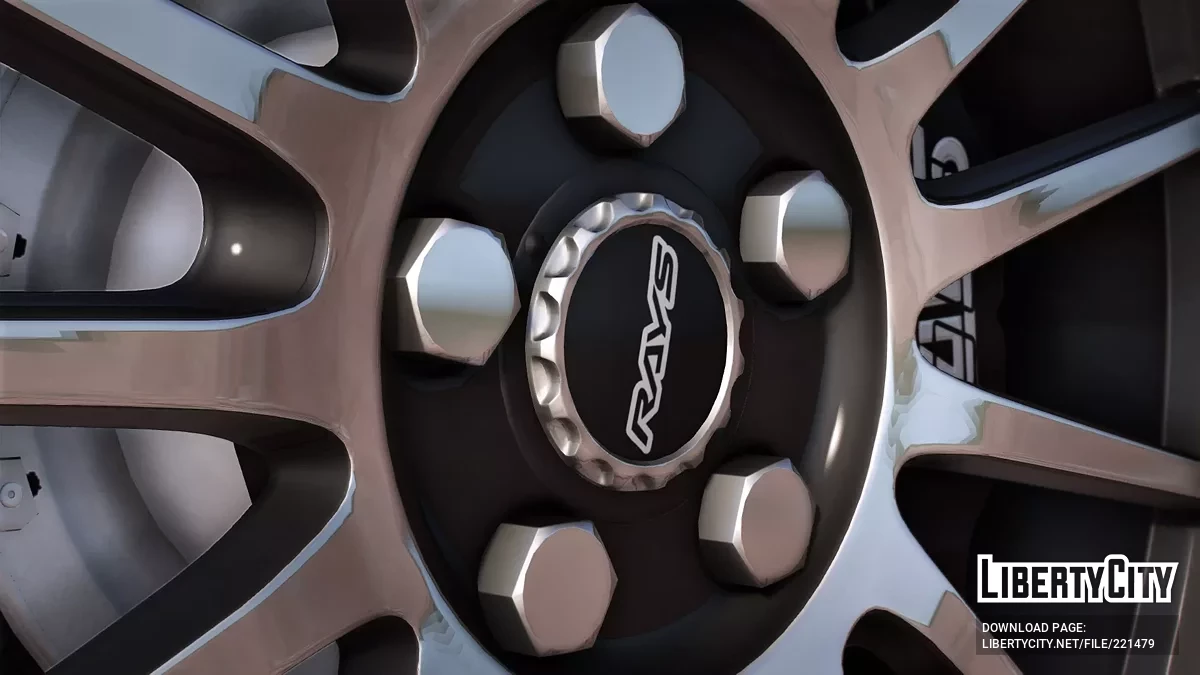 GT7 Rays Wheels - Rims Pack v1.0 / GTA 5
