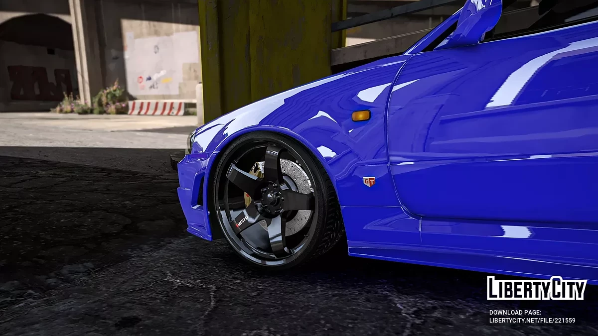 Nismo LMGT4 Wheel v1.0 / GTA 5