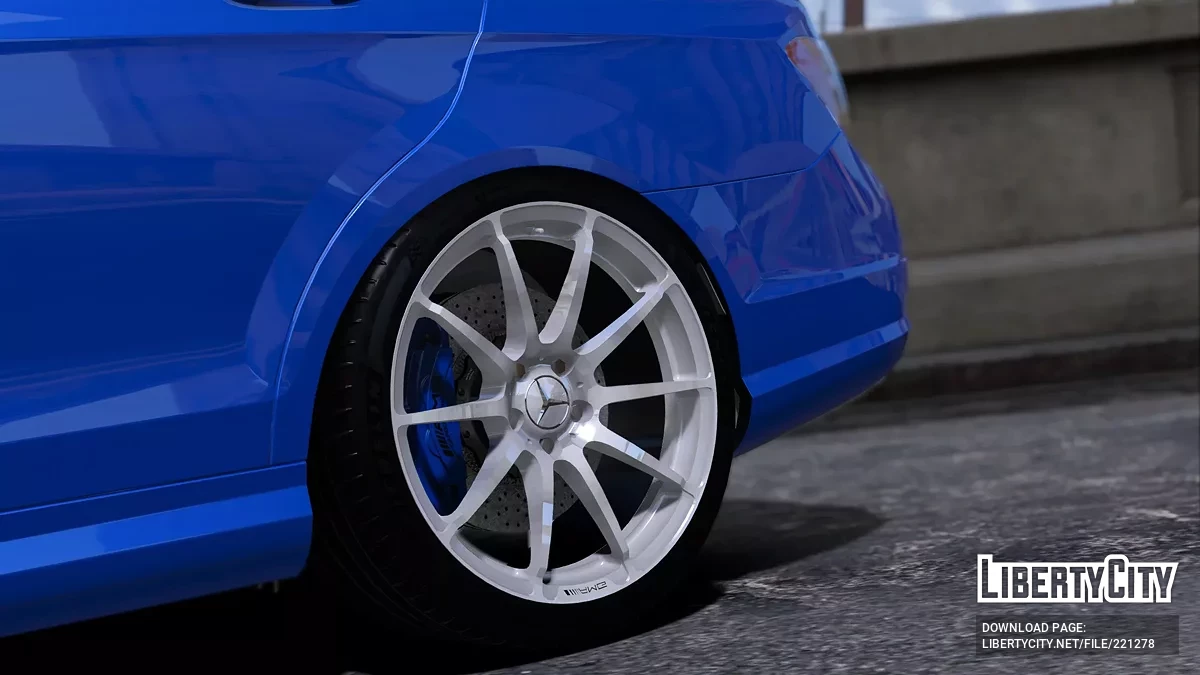 Wheel Mercedes-benz C63 AMG Blackseries 2013 v1.0 / GTA 5
