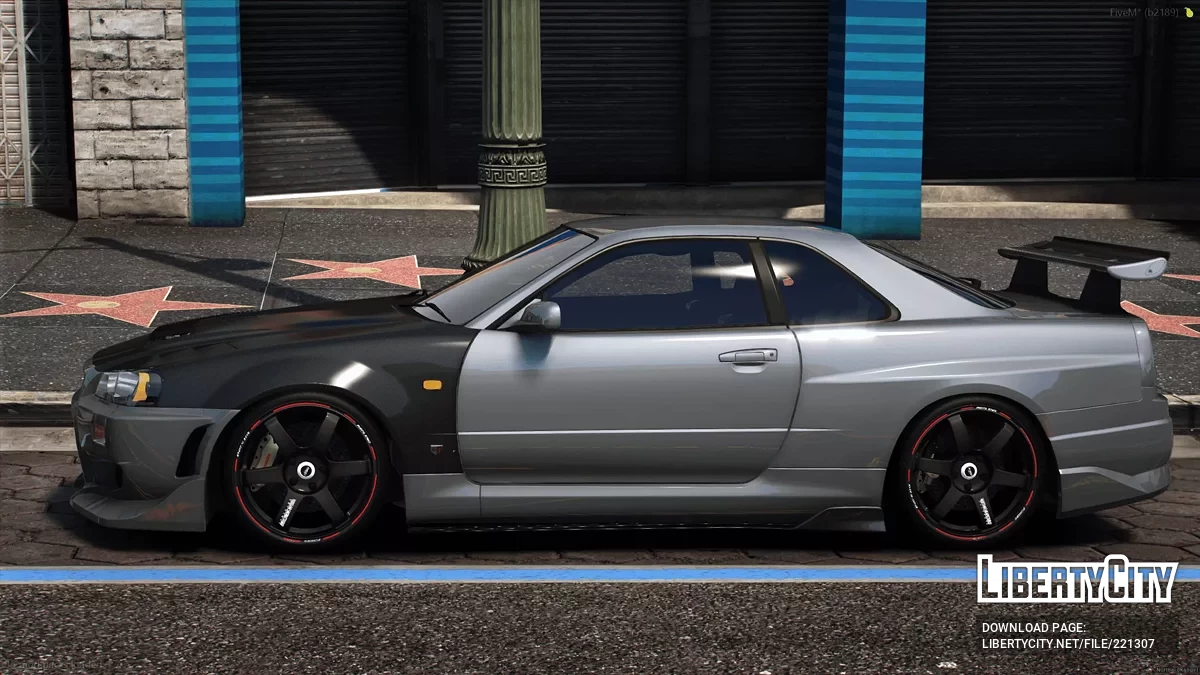 Wheel Rays TE37 Saga Time Attack Edition + Toyo Proxes R888R v1.0 / GTA 5