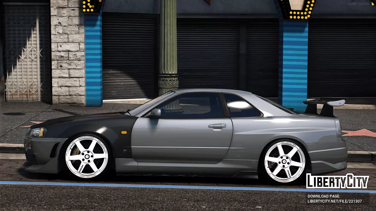 Wheel Rays TE37 Saga Time Attack Edition + Toyo Proxes R888R v1.0 / GTA 5