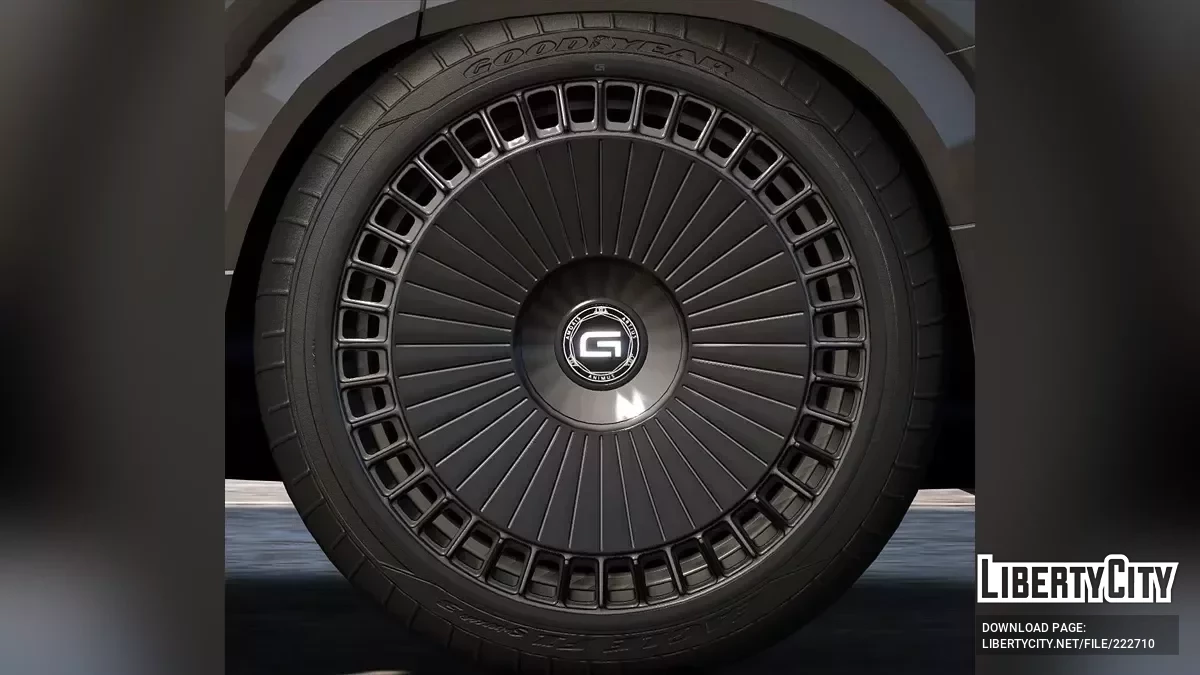 Wheel Govad G800 Aristokrat + Goodyear Eagle F1 SuperCar-3 v1 / GTA 5