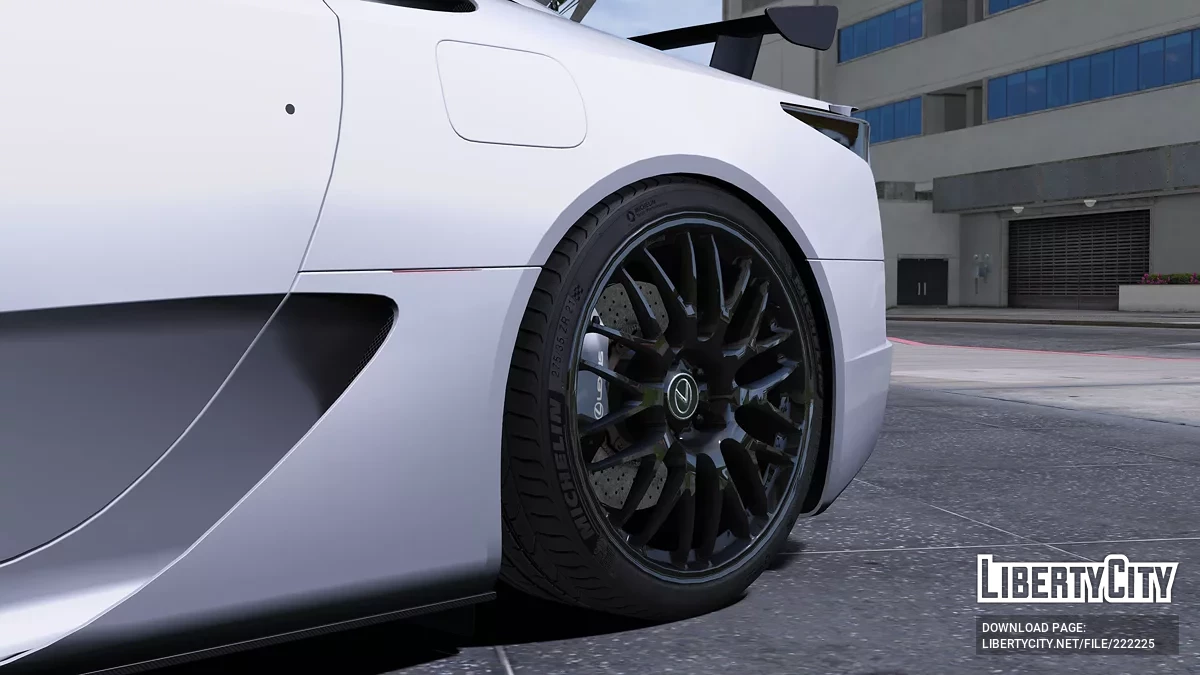 Wheel Lexus LFA Nurburgring 2012 / GTA 5