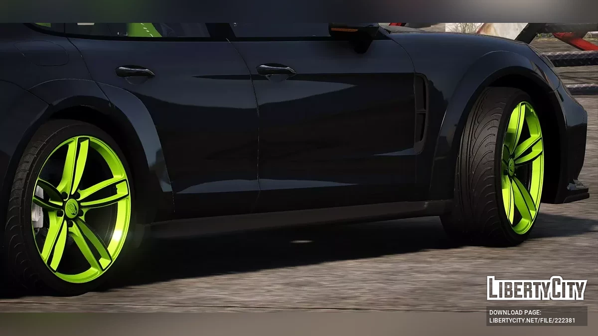 Wheel Techart Formula IV + Yokohama AVS ES100 / GTA 5