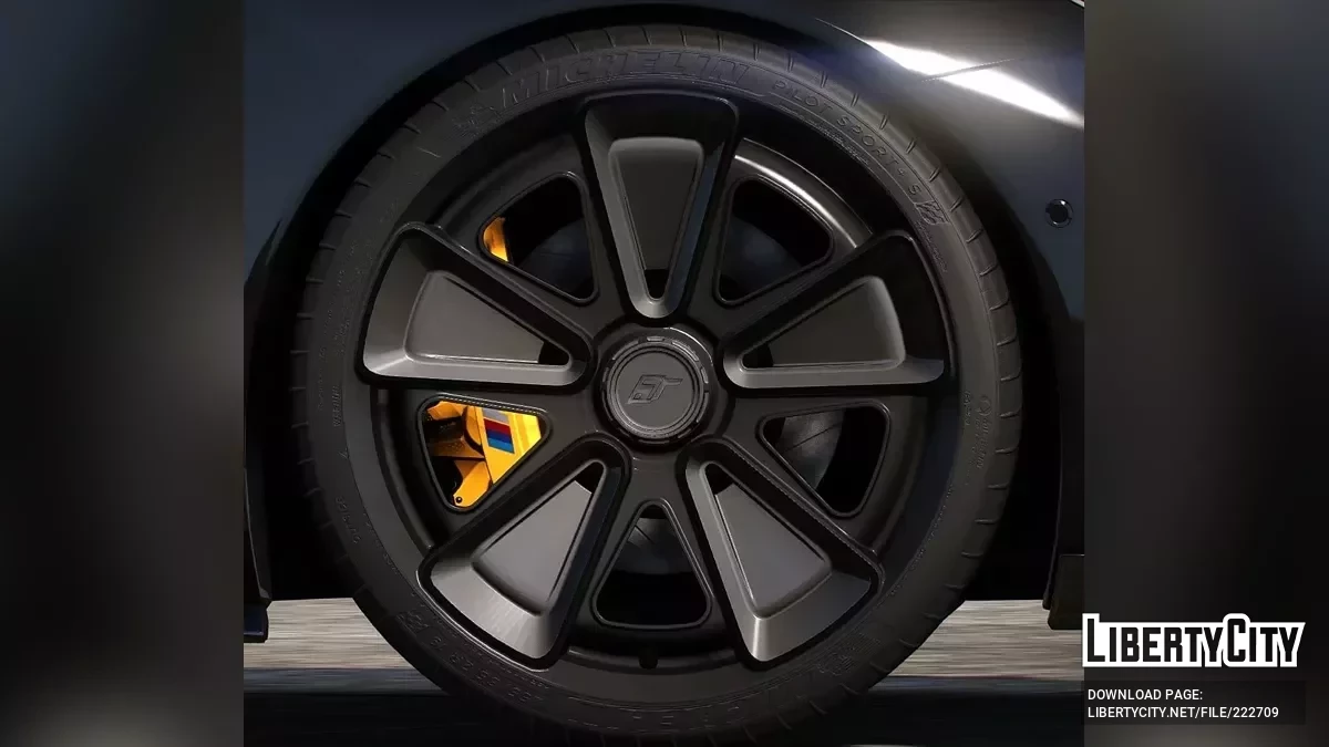 Wheel Turismo Forged FP03 + Michelin Pilot Sport 4 S v1 / GTA 5