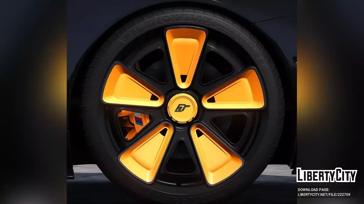 Wheel Turismo Forged FP03 + Michelin Pilot Sport 4 S v1 / GTA 5
