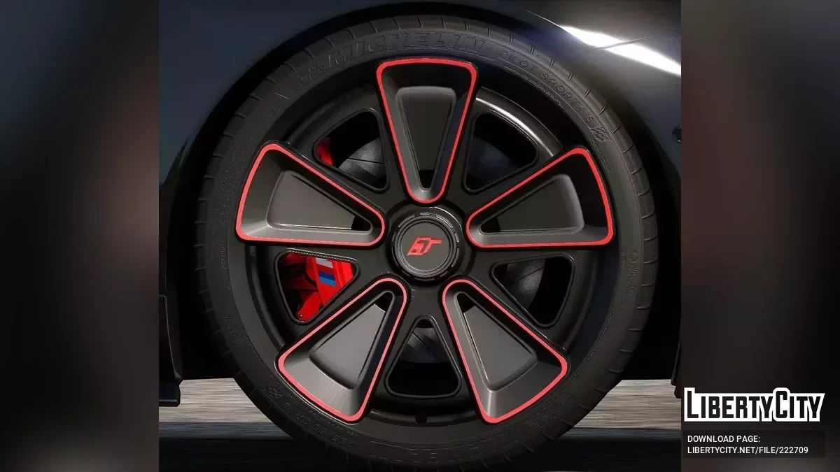 Wheel Turismo Forged FP03 + Michelin Pilot Sport 4 S v1 / GTA 5